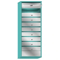 Почтовый ящик в подъезд Практик Смарт 10-ти секционный