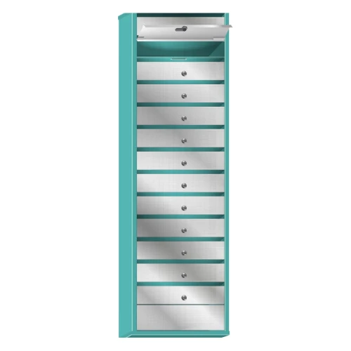 Почтовый ящик в подъезд Практик Смарт 13-ти секционный