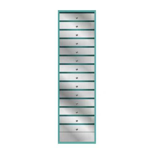 Почтовый ящик в подъезд Практик Смарт 14-ти секционный