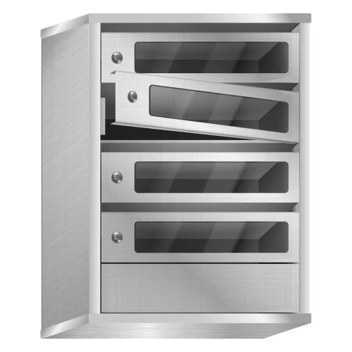 Почтовый ящик в подъезд Элит Бизнес 5-ти секционный