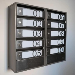 Почтовый ящик в подъезд Элит Бизнес 13-ти секционный