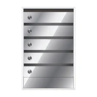 Почтовый ящик в подъезд Элит Эксклюзив 5-ти секционный