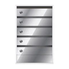 Почтовый ящик в подъезд Элит Эксклюзив 5-ти секционный