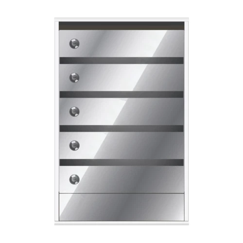 Почтовый ящик в подъезд Элит Эксклюзив 5-ти секционный