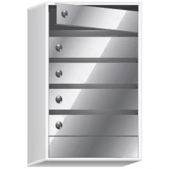 Почтовый ящик в подъезд Элит Эксклюзив 5-ти секционный