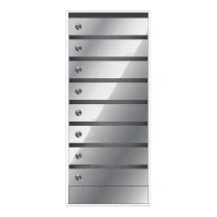 Почтовый ящик в подъезд Элит Эксклюзив 8-ми секционный