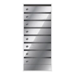Почтовый ящик в подъезд Элит Эксклюзив 8-ми секционный