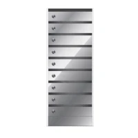 Почтовый ящик в подъезд Элит Эксклюзив 9-ти секционный