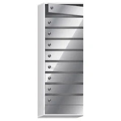 Почтовый ящик в подъезд Элит Эксклюзив 9-ти секционный