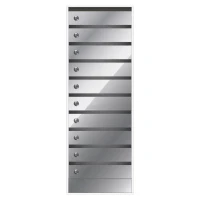 Почтовый ящик в подъезд Элит Эксклюзив 10-ти секционный