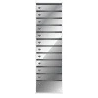 Почтовый ящик в подъезд Элит Эксклюзив 14-ти секционный