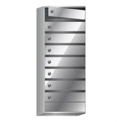 Почтовый ящик в подъезд Бизнес Класс 8-ми секционный