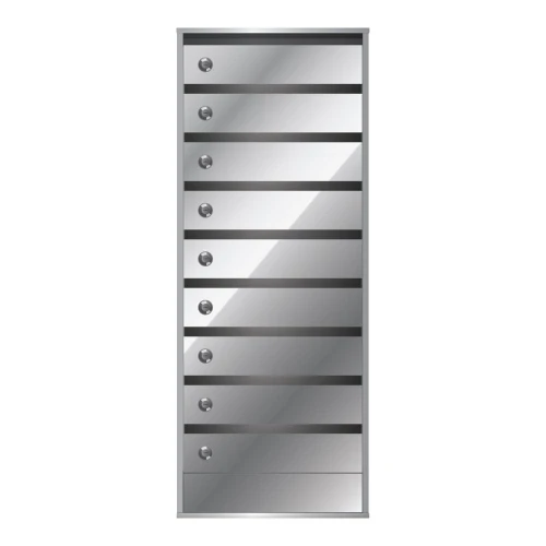 Почтовый ящик в подъезд Бизнес Класс 9-ти секционный