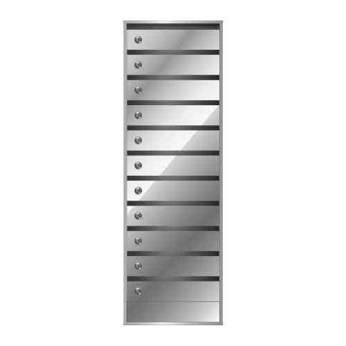 Почтовый ящик в подъезд Бизнес Класс 11-ти секционный