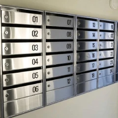 Почтовый ящик в подъезд Бизнес Класс 11-ти секционный
