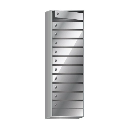 Почтовый ящик в подъезд Бизнес Класс 11-ти секционный