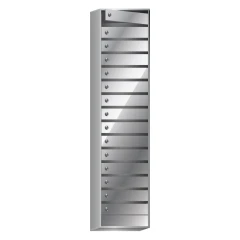 Почтовый ящик в подъезд Бизнес Класс 15-ти секционный