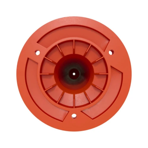 Столбик сигнальный упругий ССУ-750 ГОСТ 32843-2014 с креплением для цепи оранжевый