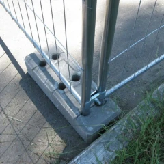 Основание бетонное для временных ограждений 600х200х125 мм, 26 кг