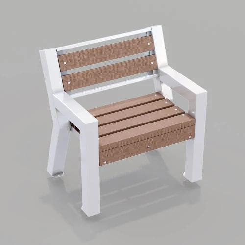 Скамья MODERN 0.8 590x810x855мм (ДШВ)