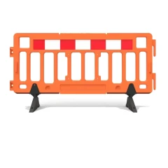 Дорожное ограждение Баррикада 2м, пластиковое