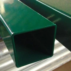 Столб 60х40х2500x1,5мм с пластиковой заглушкой