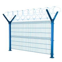 Ограждение для нефтегазовой отрасли и ТЭК 2500х2030х5мм (ВШ) серия 3D панель ТЭК