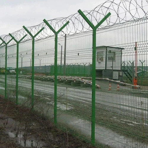 Ограждение для объектов Министерства Обороны и МВД РФ 3000х2430х5мм (ВШ) серия 3D панель OPTIMA