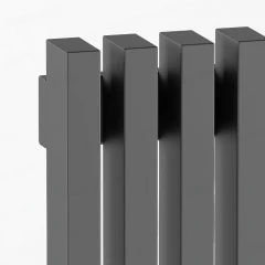 Радиатор-полотенцесушитель Warmmet Luxe60VE электрический 600 Вт, 750х230мм (ВШ) 5 секции