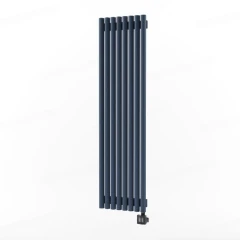 Радиатор-полотенцесушитель Warmmet Round VE электрический 600 Вт, 2250х92мм (ВШ) 2 секции