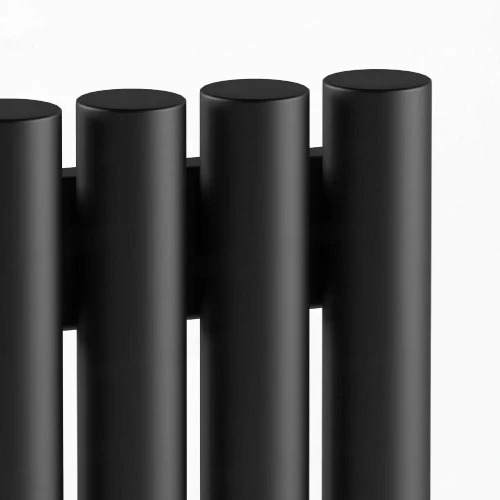 Радиатор-полотенцесушитель Warmmet Round VE электрический 800 Вт, 1000х292мм (ВШ) 6 секции