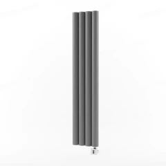 Радиатор-полотенцесушитель Warmmet Power 76VE электрический 800 Вт, 1750х156мм (ВШ) 2 секции