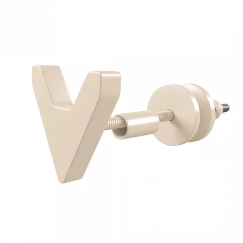 Крючок WARMMET для радиаторов-полотенцесушителей, бежевый