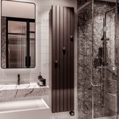 Крючок WARMMET для радиаторов-полотенцесушителей, черный