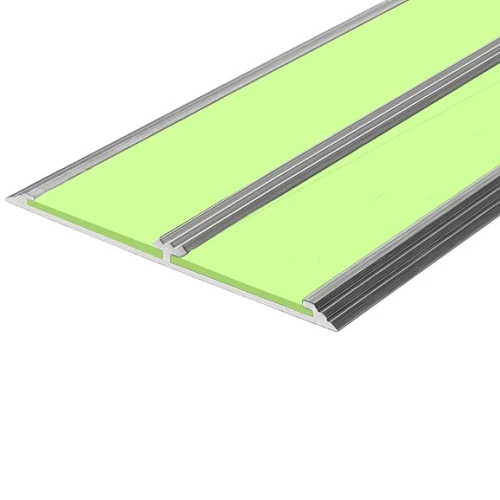 Противоскользящая алюминиевая полоса АП86 Премиум ФЭС (вставка ФЭС) 86х4,1мм, 1,5м