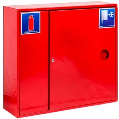 Шкаф пожарный ШПКО-315 НЗ 840х650х230 (ВШГ), красный