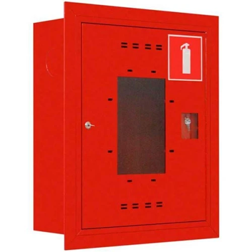 Шкаф пожарный ШПО-3 ВО 730х600х200 (ВШГ), красный, стандарт