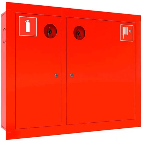 Шкаф пожарный ШПКО-315 ВЗ 840х650х230 (ВШГ), красный, стандарт