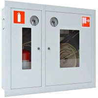 Шкаф пожарный ШПКО-315 ВО 840х650х230 (ВШГ), белый, стандарт