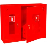 Шкаф пожарный ШПКО-315 НО 840х650х230 (ВШГ), красный, стандарт