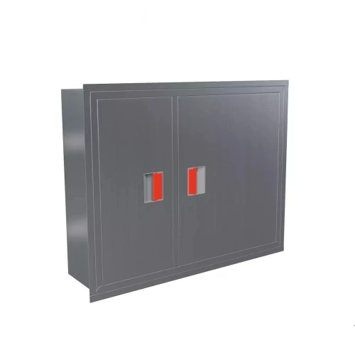 Шкаф пожарный ШПКО-315 ВЗ 840х650х230 (ВШГ), евро-ручка