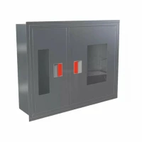 Шкаф пожарный ШПКО-315 ВО 840х650х230 (ВШГ), евро-ручка