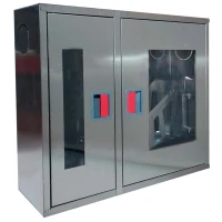 Шкаф пожарный ШПКО-315 НО 840х650х230 (ВШГ), евро-ручка