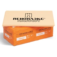 Экструзионный пенополистирол XPS ПЕНОПЛЭКС КОМФОРТ 585х1185х100мм (4 плит, 1 упаковка)