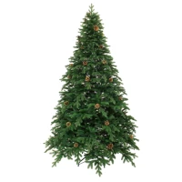 Ель искусственная BEATREES Монтана Премиум зеленая с шишками 2,7 м