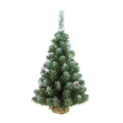 Ель искусственная MOROZCO Альпийская заснеженная с шишками 1,0 м