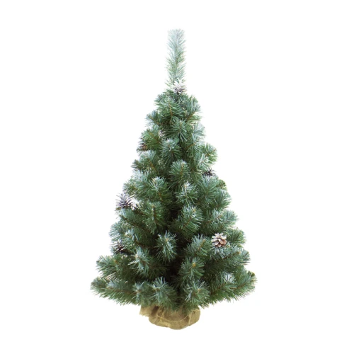Ель искусственная MOROZCO Альпийская заснеженная с шишками 1,0 м