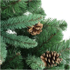 Ель искусственная BEATREES Ярославская зеленая с шишками 2,4 м