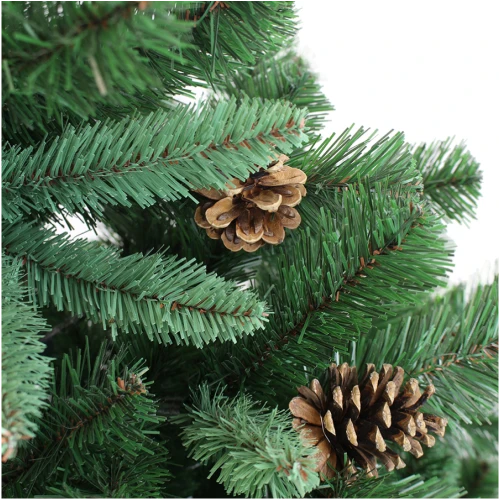 Ель искусственная BEATREES Ярославская зеленая с шишками 2,4 м
