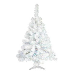Ель искусственная MOROZCO Радужная белая блестящая 1,5 м